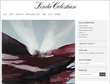 Tablet Screenshot of lindacelestian.com